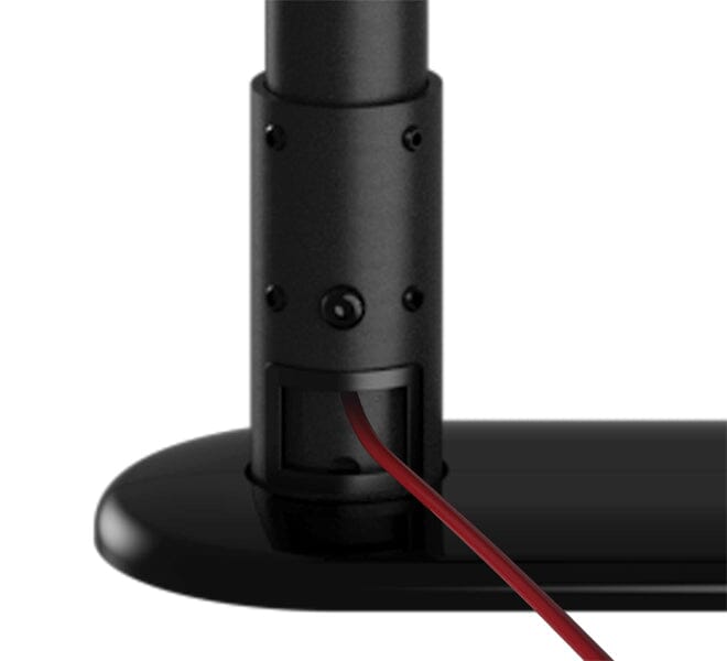 B-Tech BT7104 Bolt-Down Twin Pole Stand with Enclosure