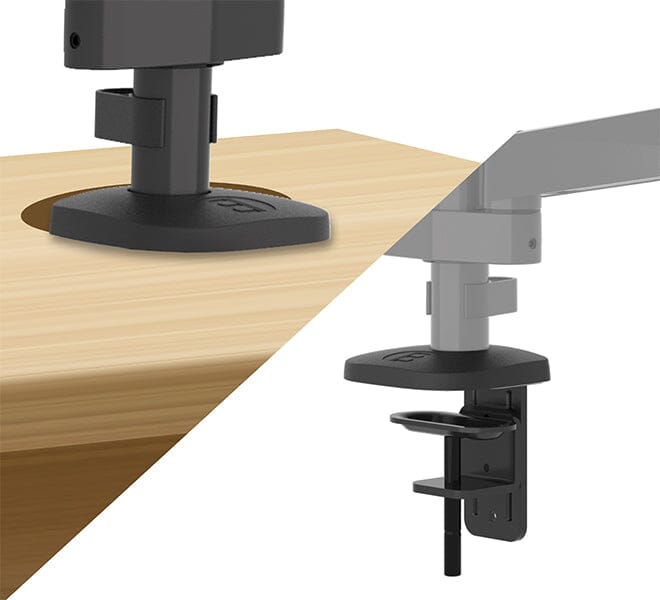 B-Tech BT7353 Full Motion Triple Monitor Desk Mount
