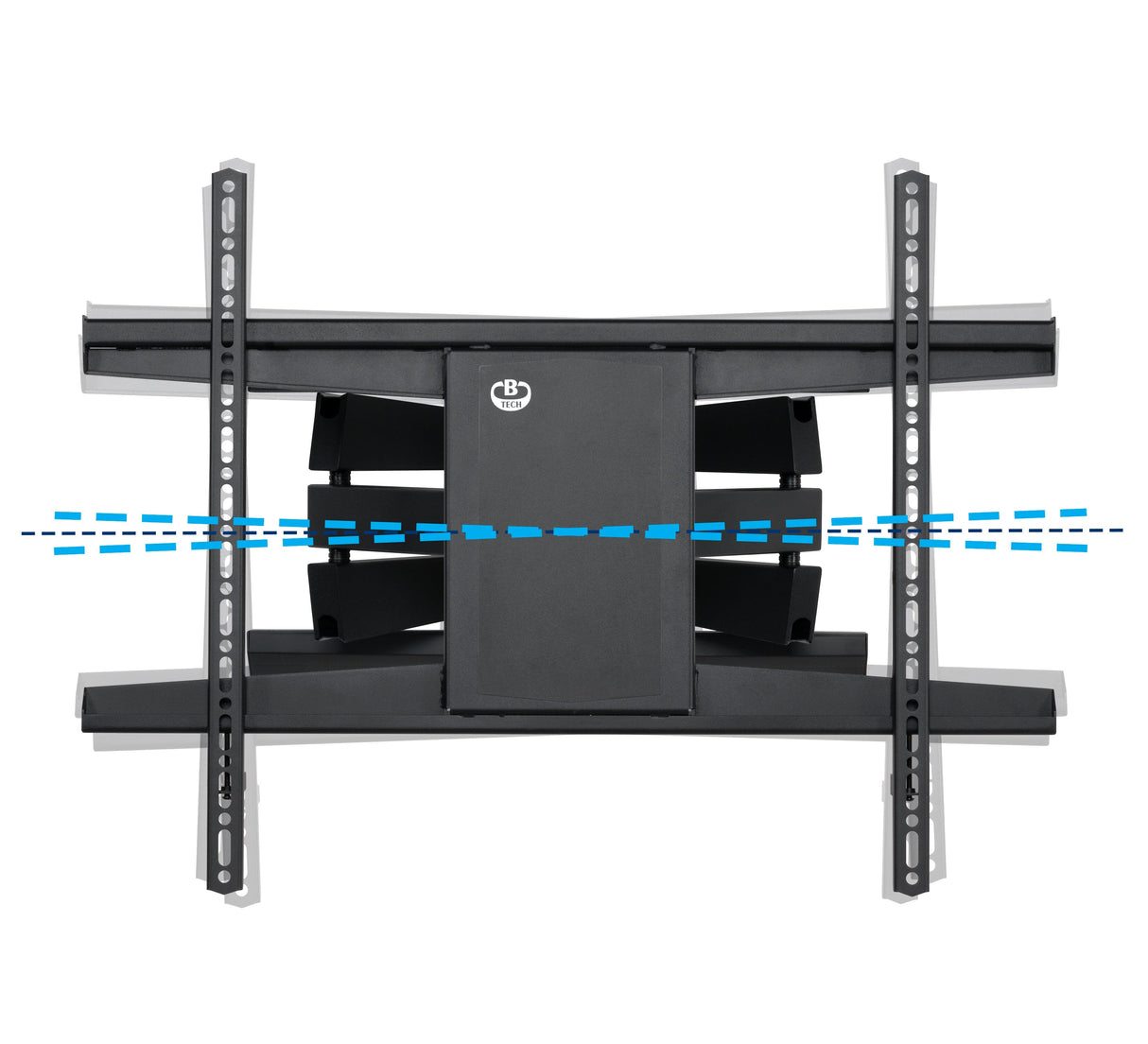 B-Tech BT8228 - Heavy Duty Twin Arm Cantilever TV Wall Bracket