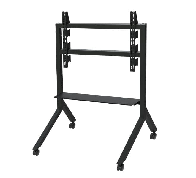 B-Tech BT8545 - Mobile Interactive Touch Screen Trolley Stand For Screens Up To 86 Inch