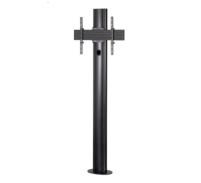 B-Tech BT8704 Premium Bolt Down Single Screen TV Stand 2m Tall