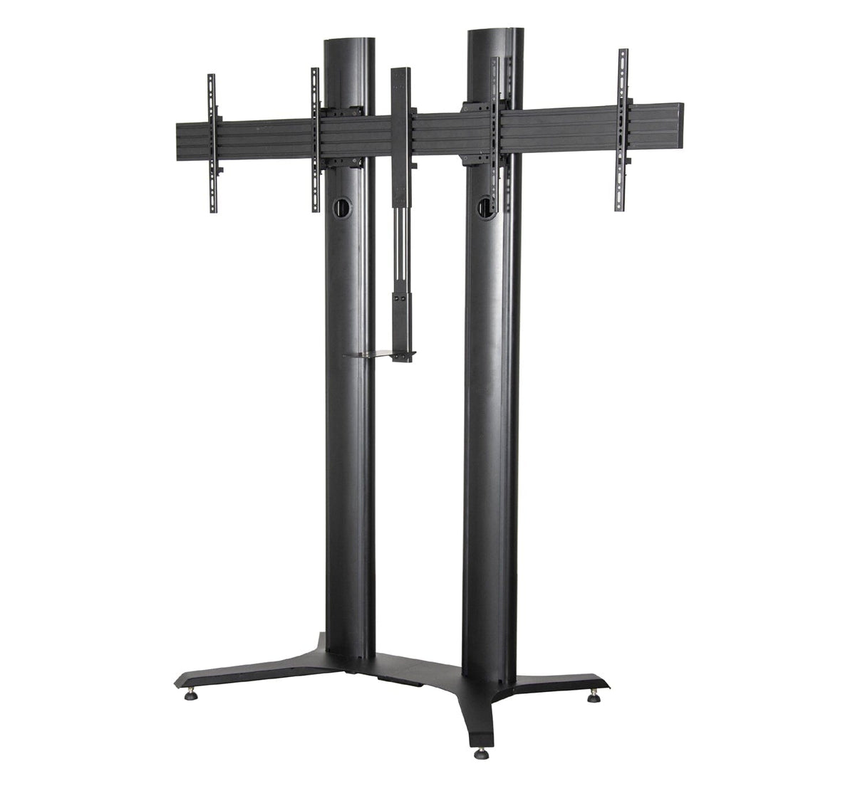 B-Tech BT8712 Premium Twin Screen TV VC Stand 2m Tall