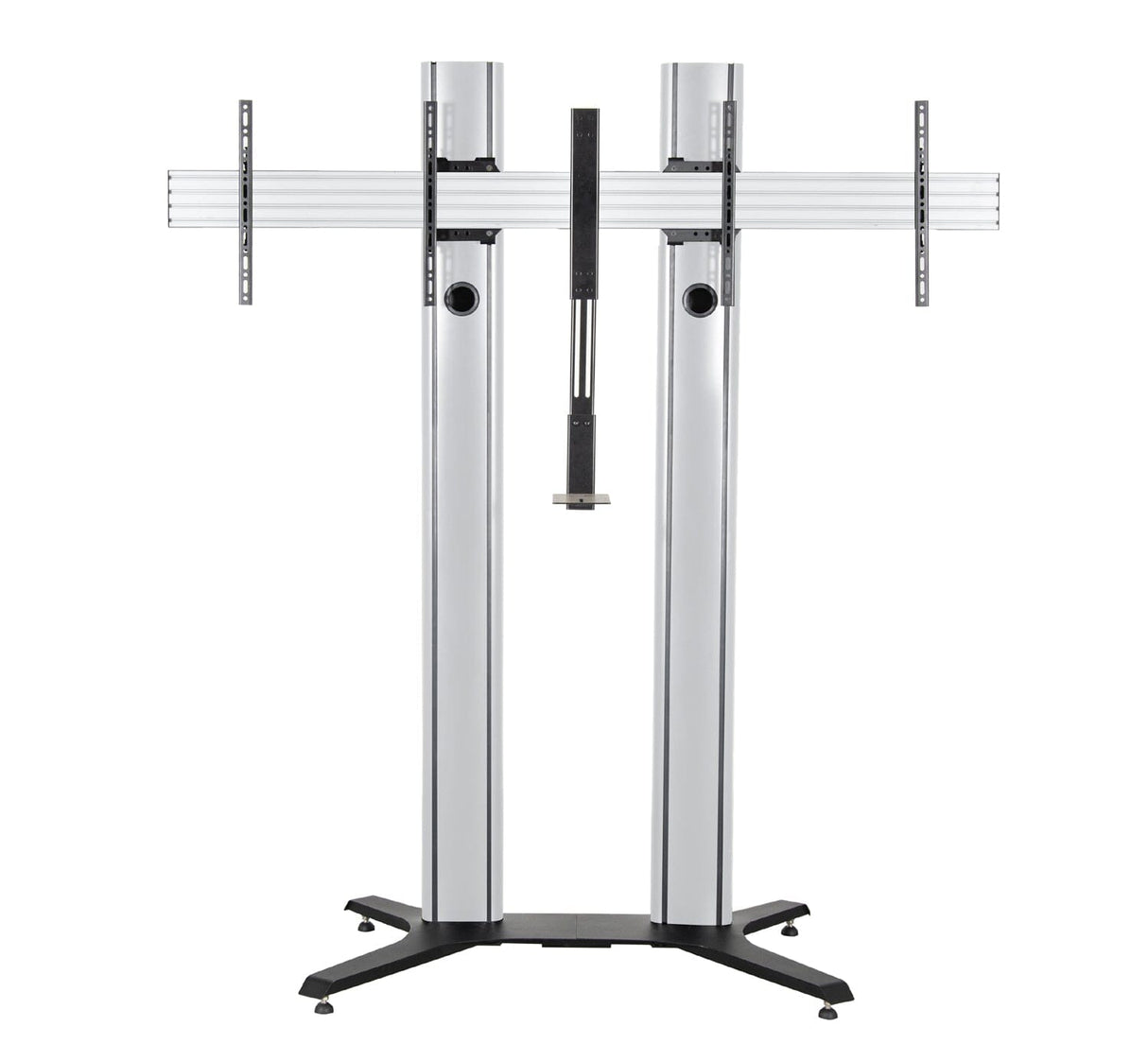 B-Tech BT8712 Premium Twin Screen TV VC Stand 2m Tall