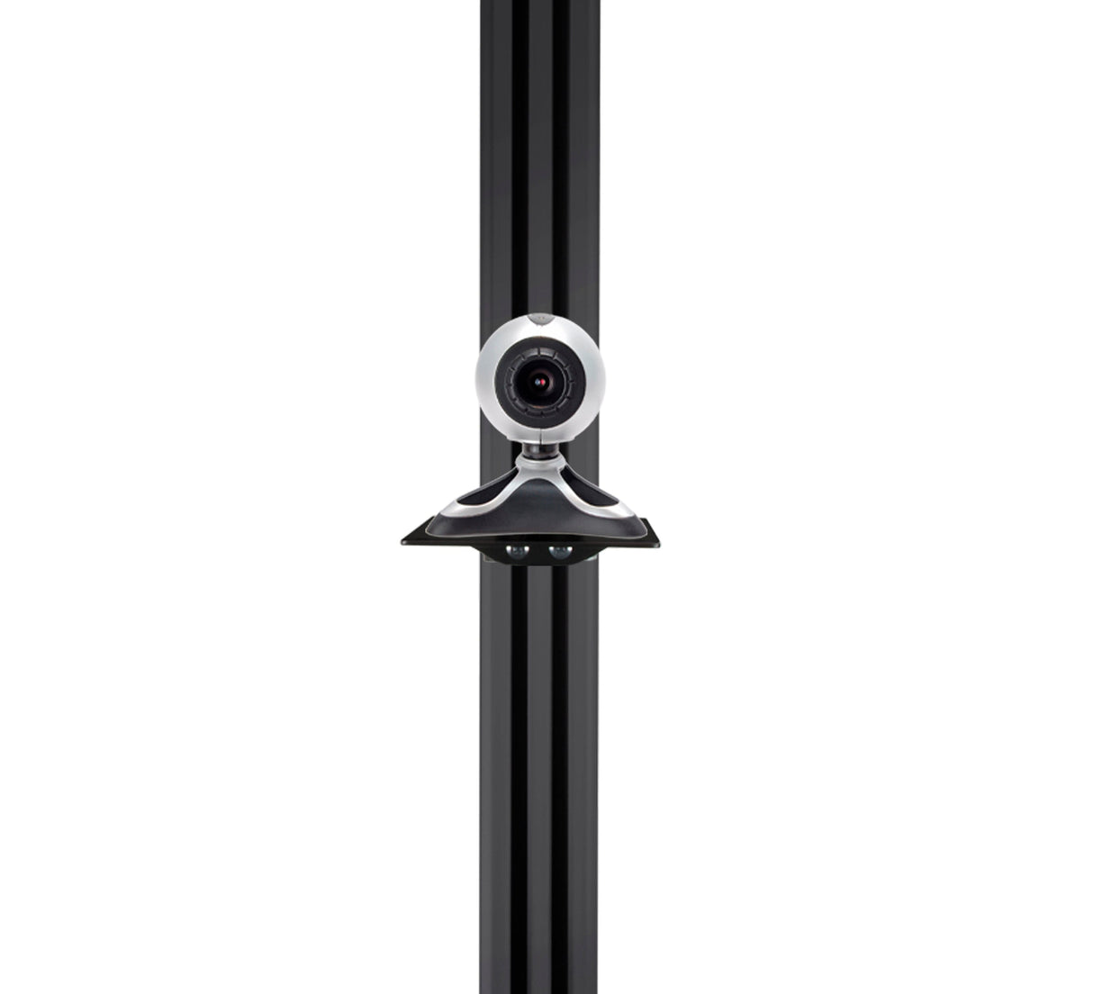 B-Tech BTF845 1.8m High Twin Screen Video Conferencing Stand for Screens up to 55 inches