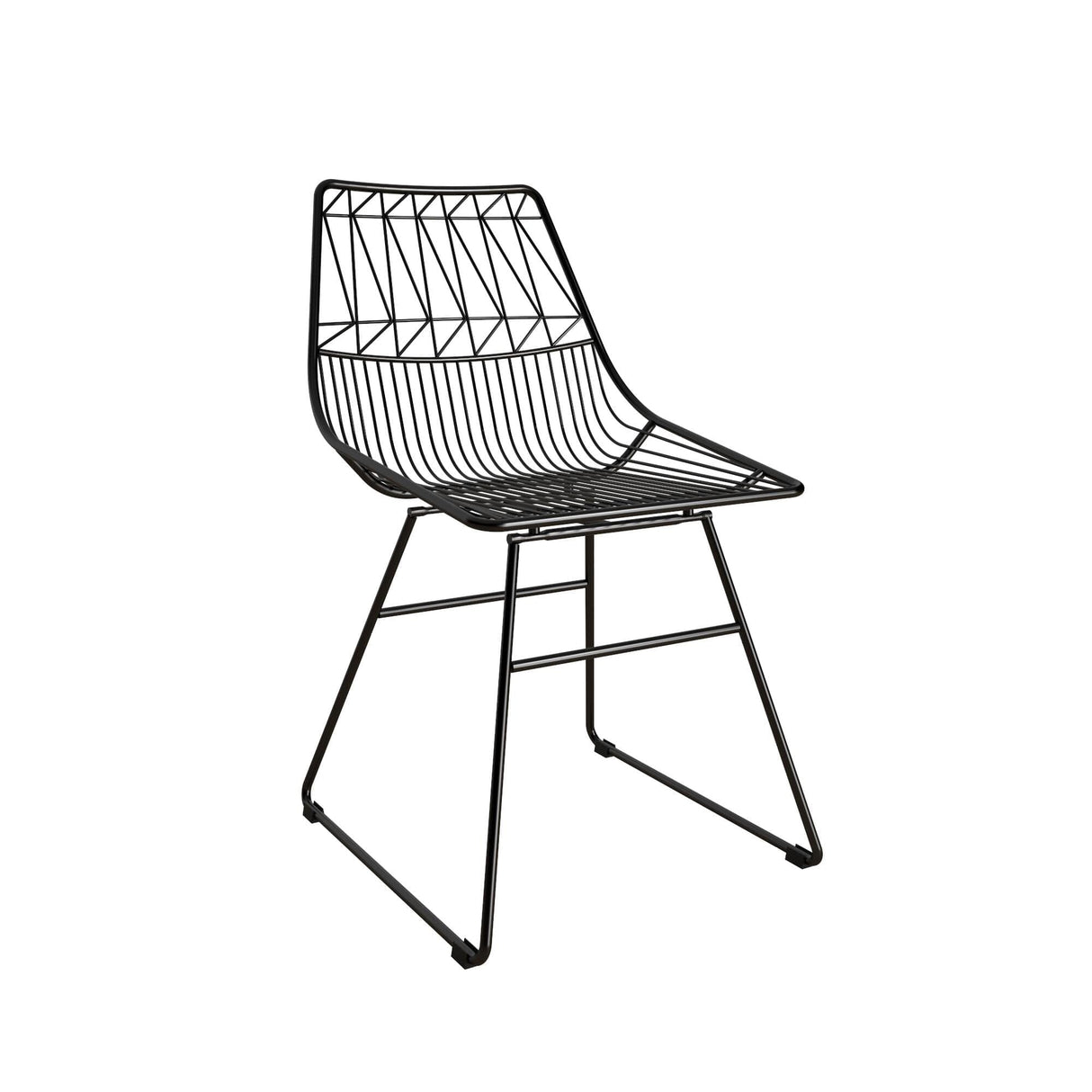 CosmoLiving Astrid Wire Metal Dining Chair