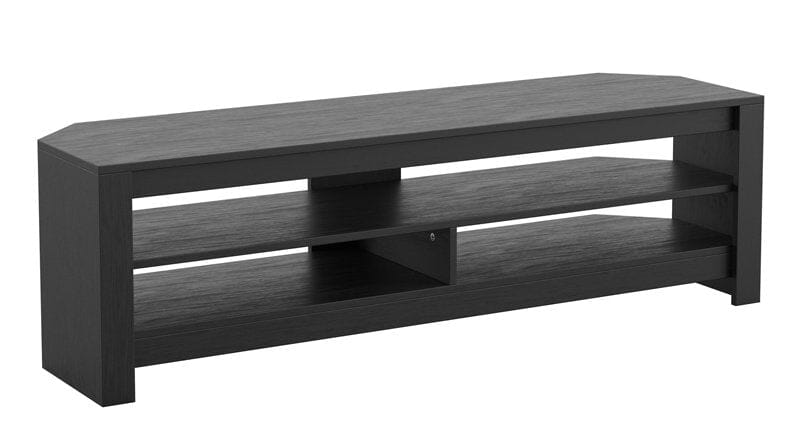 AVF CA140BO Calibre Flat TV Stand in Black Oak suits Up To 65" TVs