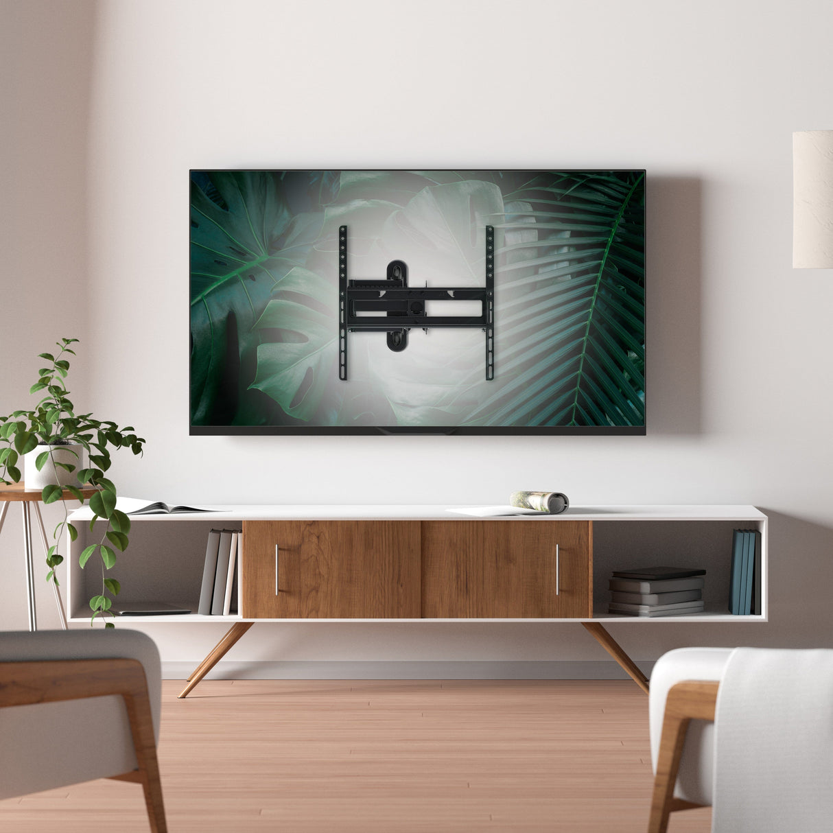 AVF EL404B Ecomount Multi Position TV Wall Mount, for TVs 32-55"