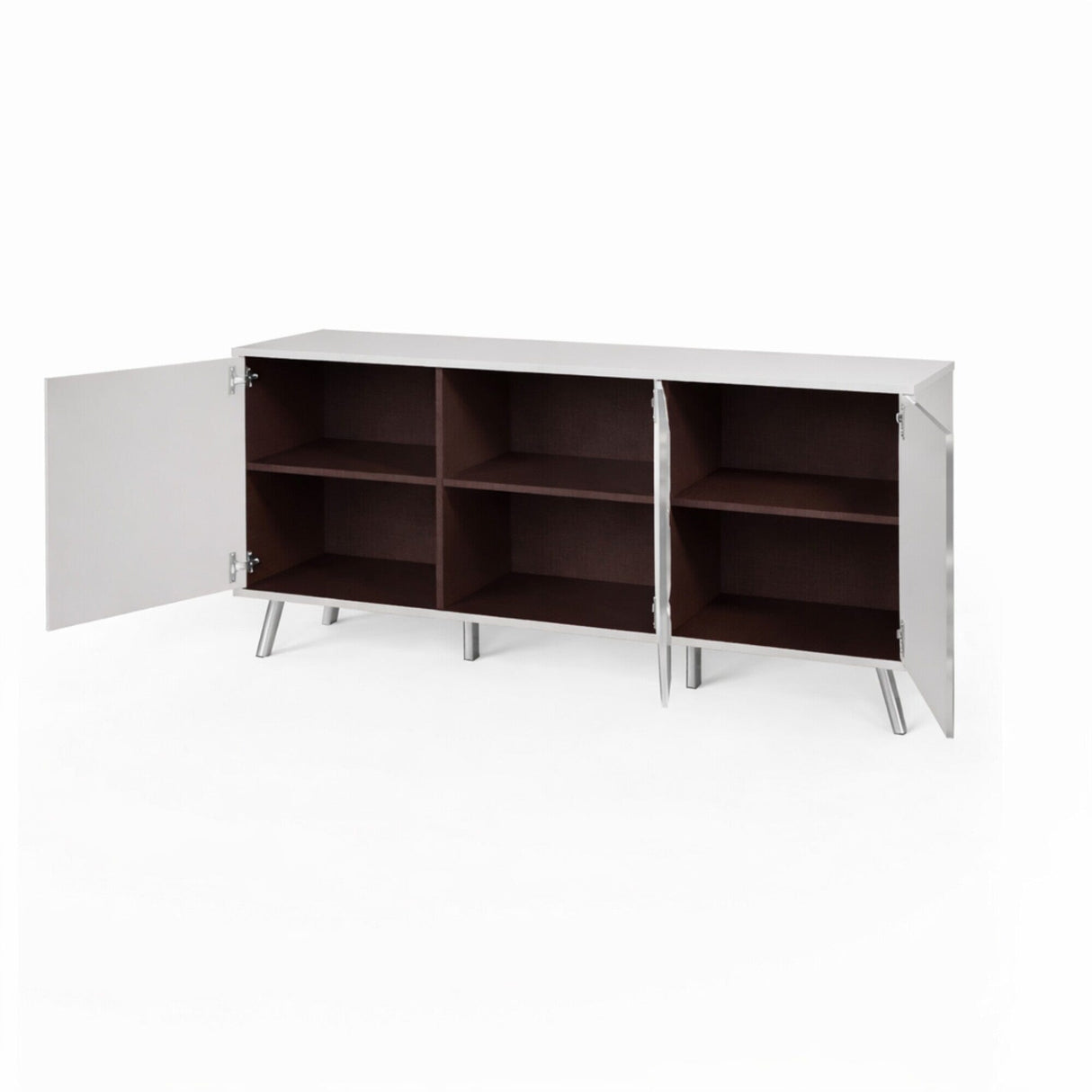 Frank Olsen Elevate White Sideboard with Mood Lighting