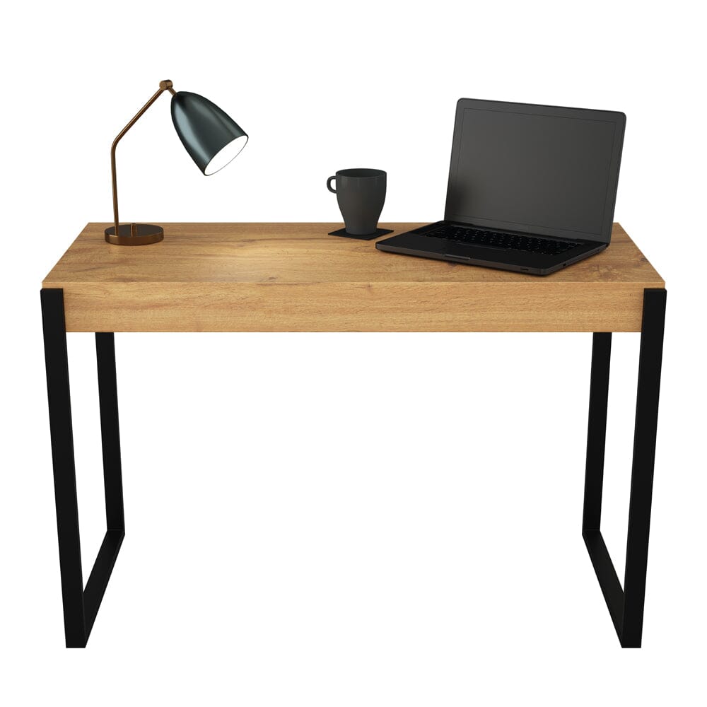 AVF Ridgewood 100cm Wide Rustic Light Wooden Desk (FD1000RIDLW)