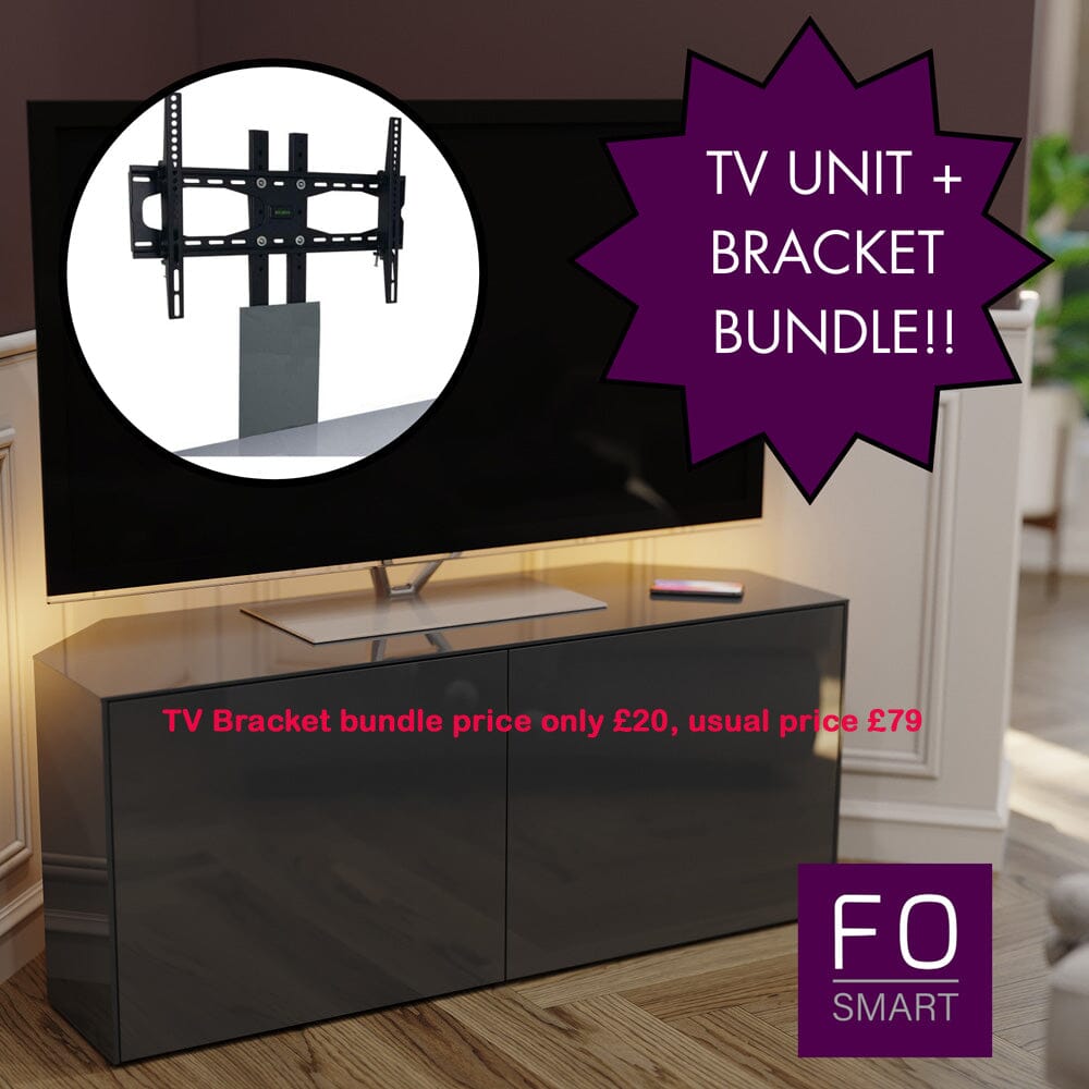 Frank Olsen High Gloss Grey 1200mm Corner TV Cabinet with LED Lighting