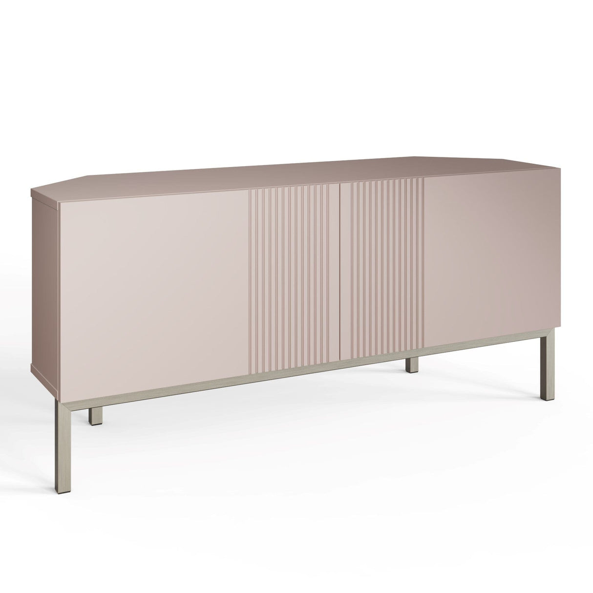 Frank Olsen Iona Mulberry Corner TV Cabinet with Mood Lighting for TV's up to 50"