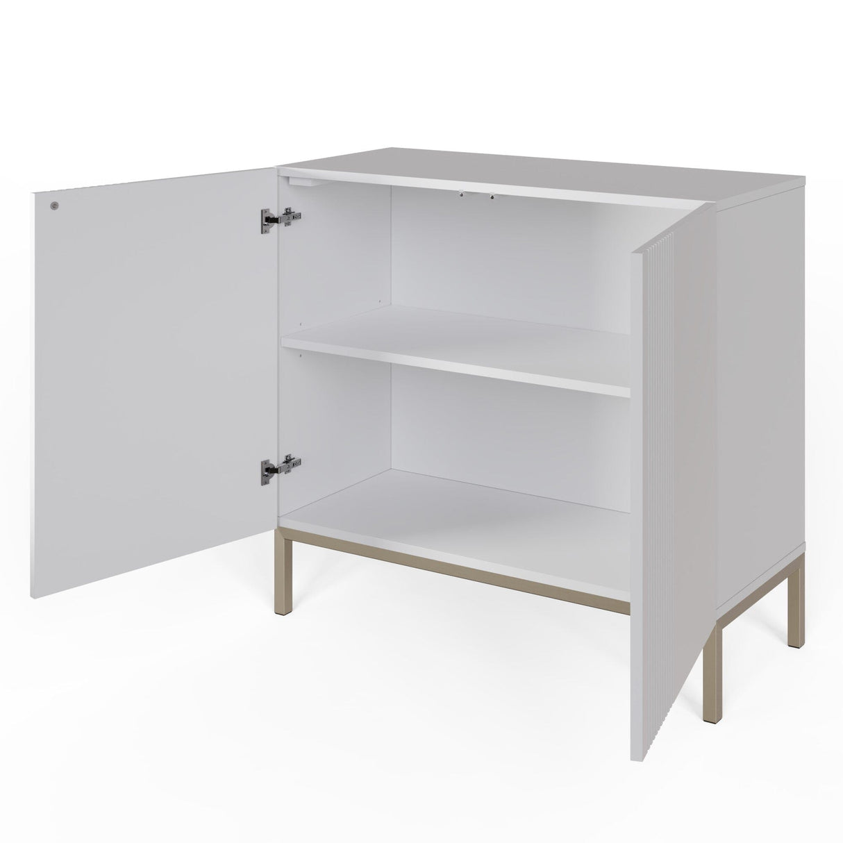Frank Olsen Iona White Small Sideboard with Mood Lighting