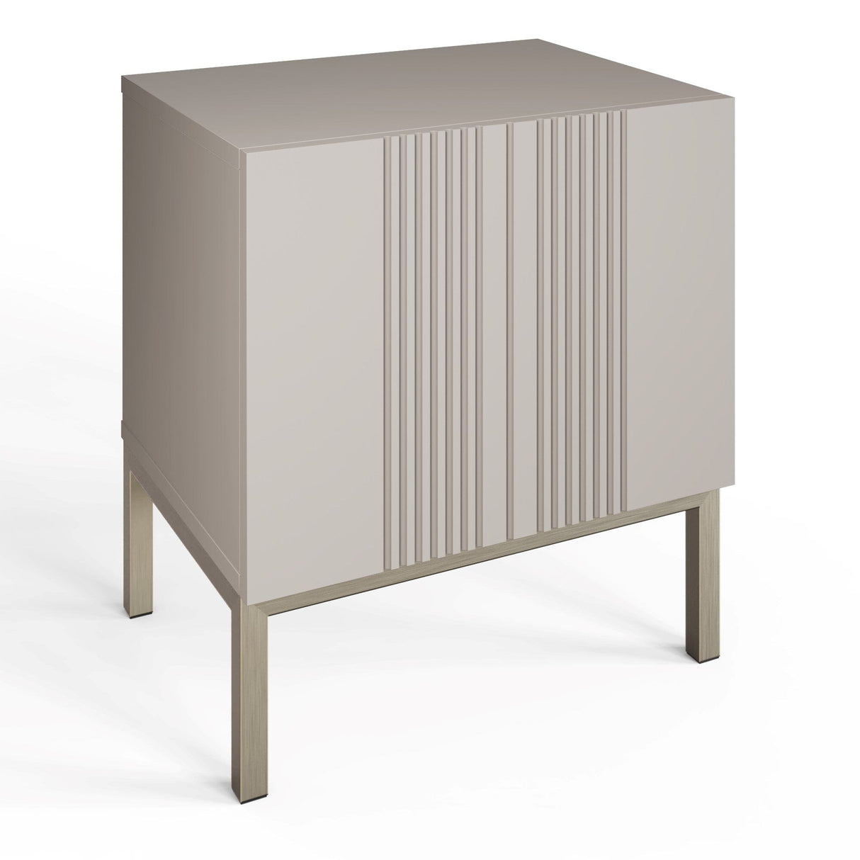 Frank Olsen Iona Grey Lamp Table with Mood Lighting