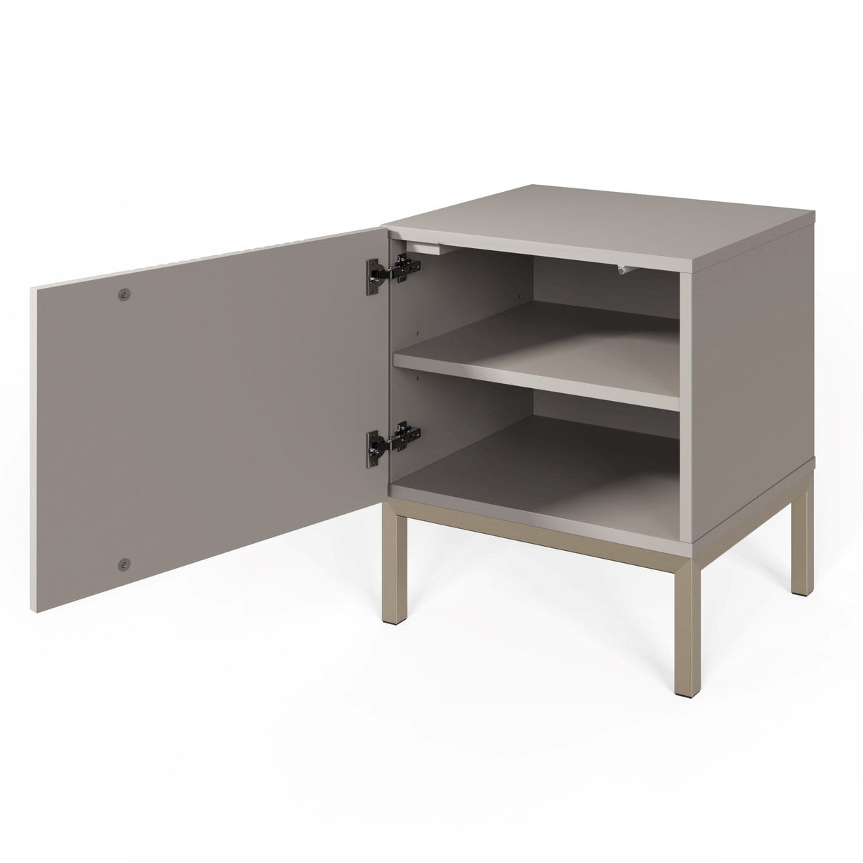 Frank Olsen Iona Grey Lamp Table with Mood Lighting