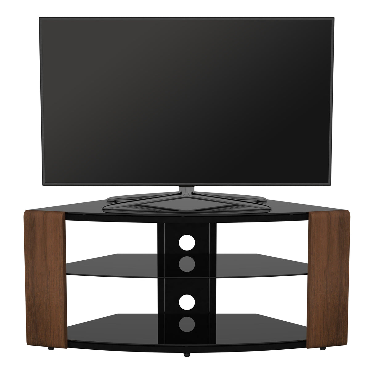 AVF Como 1.08m Corner TV Stand - Walnut