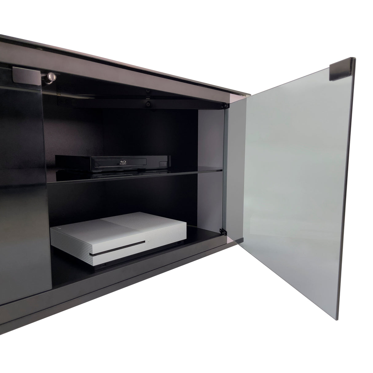 AVF Gallery 1.2m Corner TV Stand - Pebble Grey