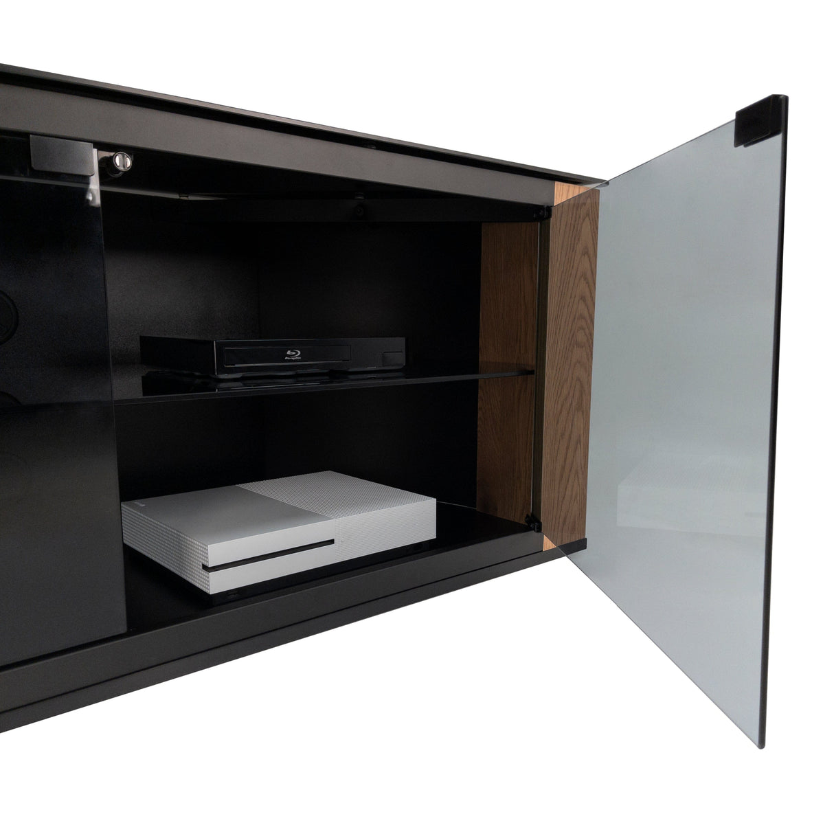 AVF Gallery 1.2m Corner TV Stand - Rustic Wood