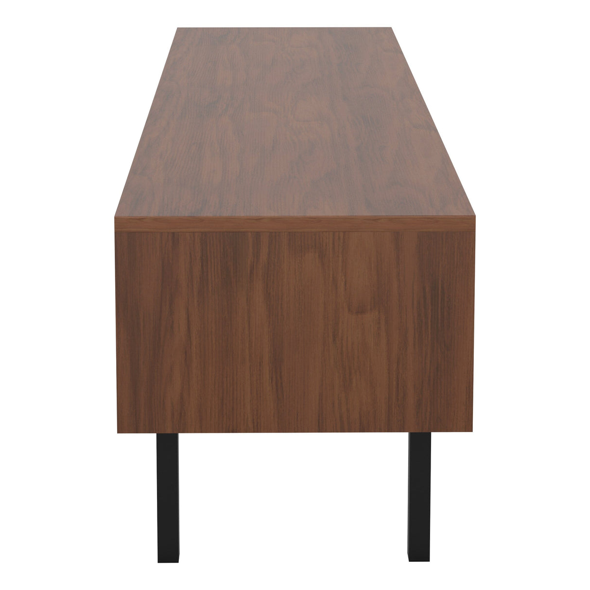 AVF Skyline 1.4m TV Stand - Walnut & Black Marble