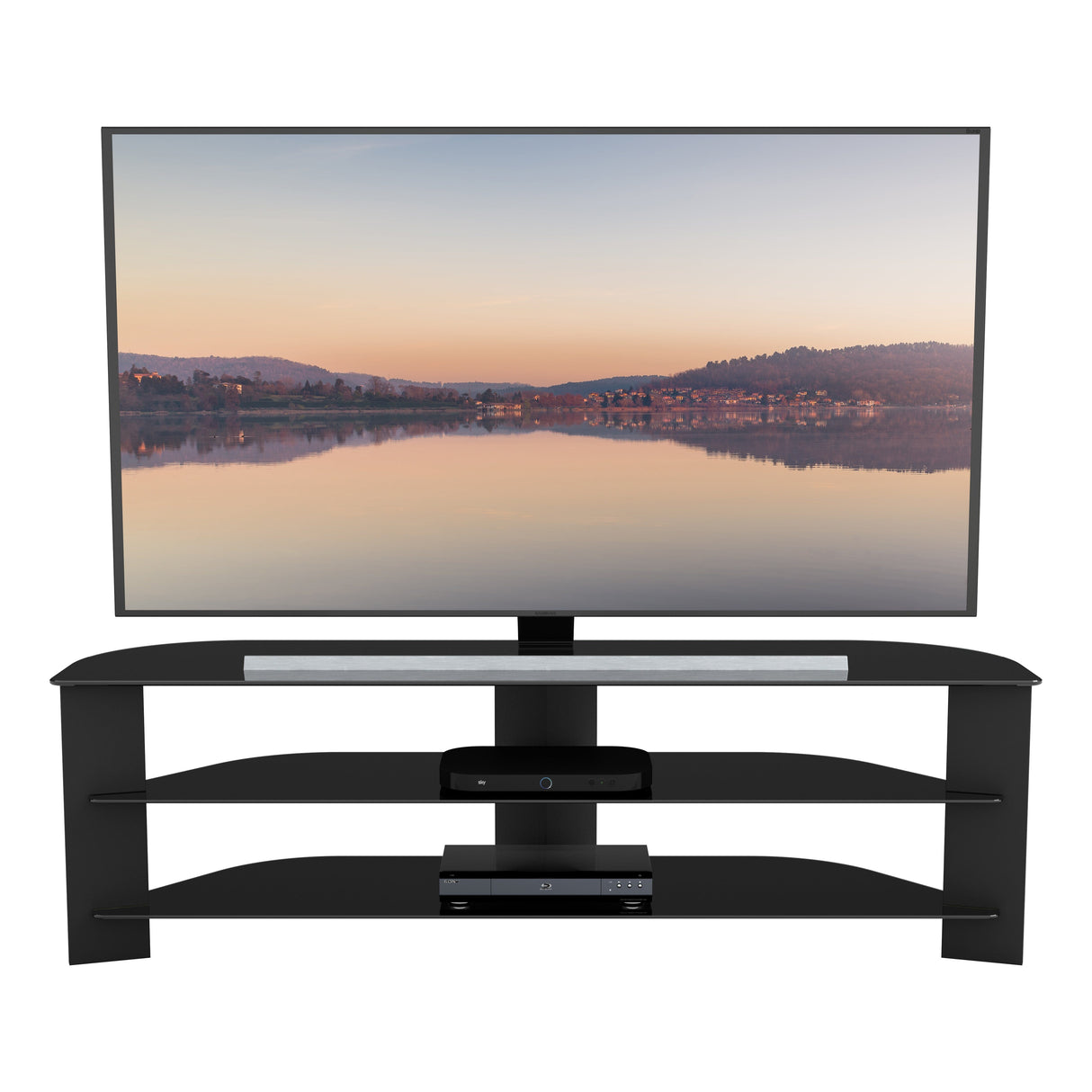 AVF Varano 1.5m Corner TV Stand - Black