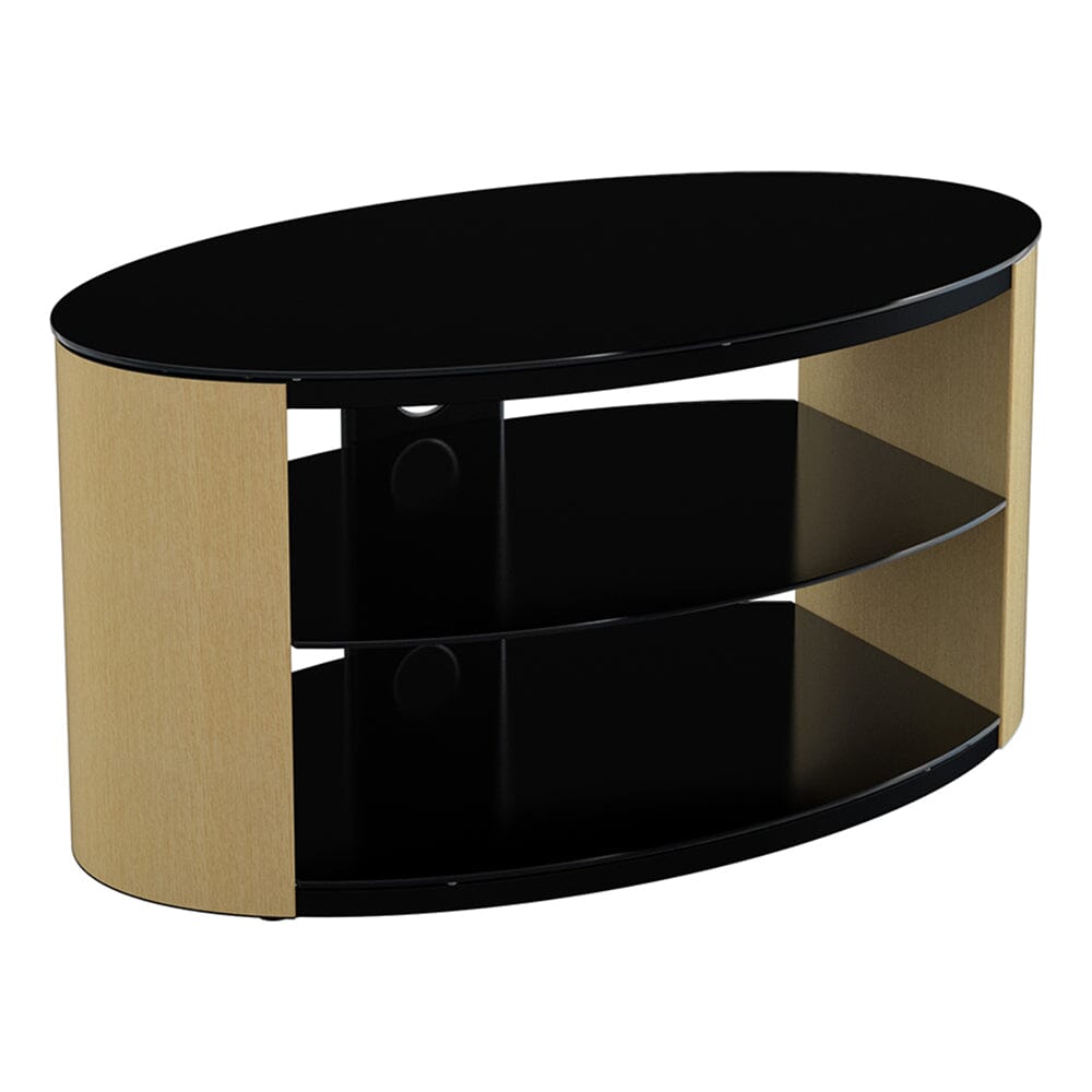 AVF Reed 80cm Oval TV Stand - Oak