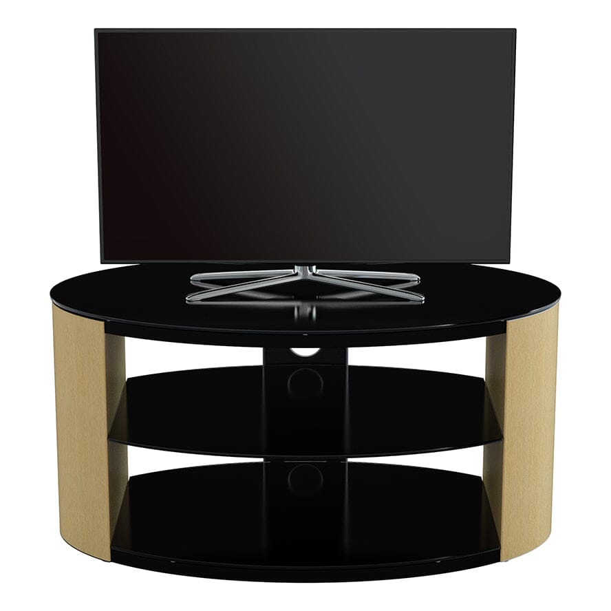 AVF Reed 80cm Oval TV Stand - Oak