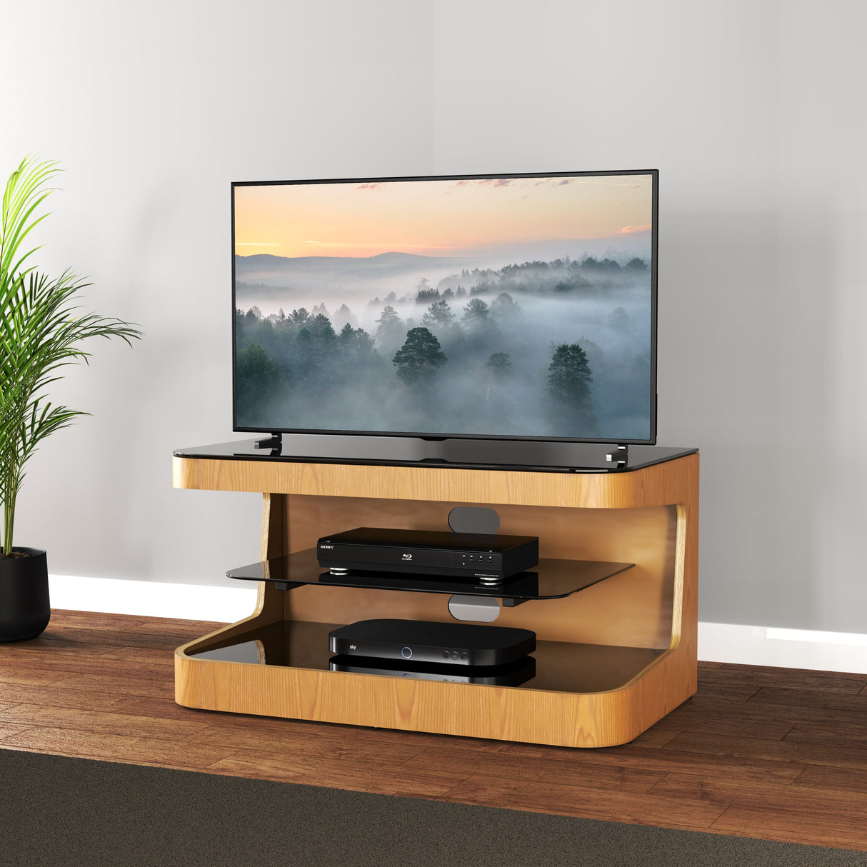 AVF Affinity Winchester 80cm TV Stand - Oak