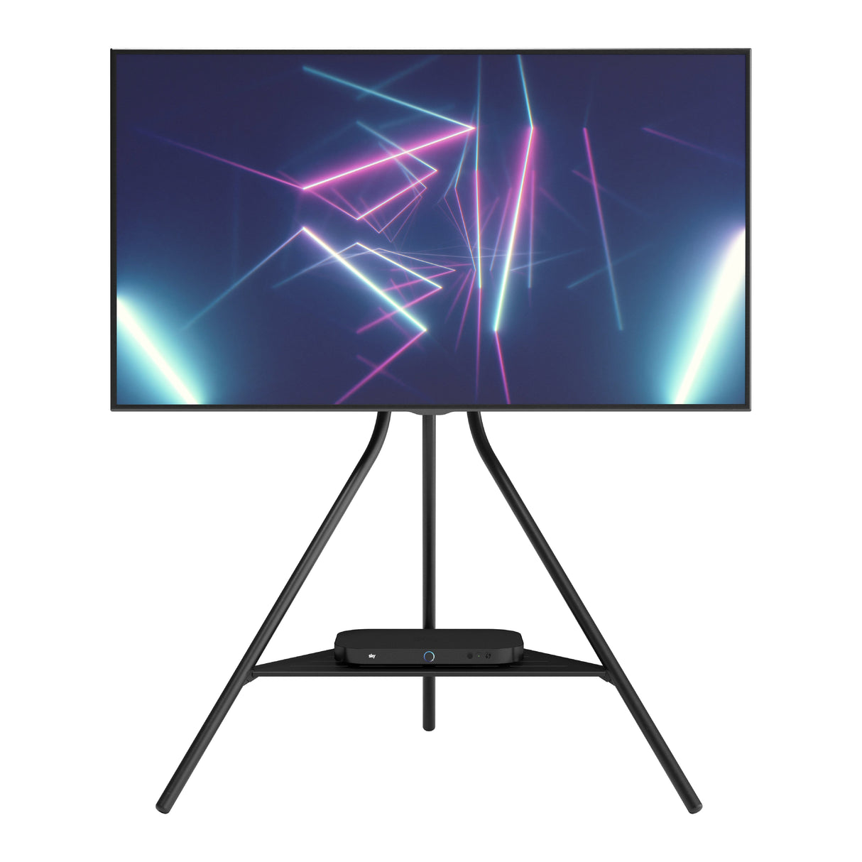 AVF Tiga Freestanding Metal TV Tripod - Black