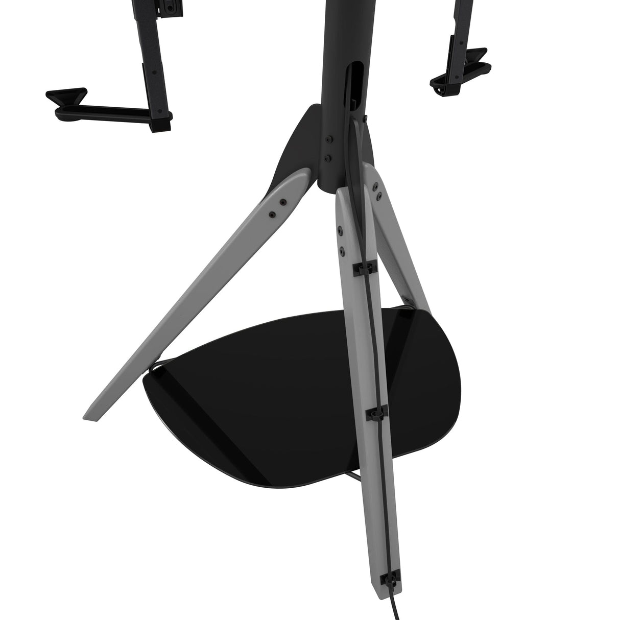 AVF Hoxton Sound Freestanding Tripod Grey TV Stand with Soundbar Bracket