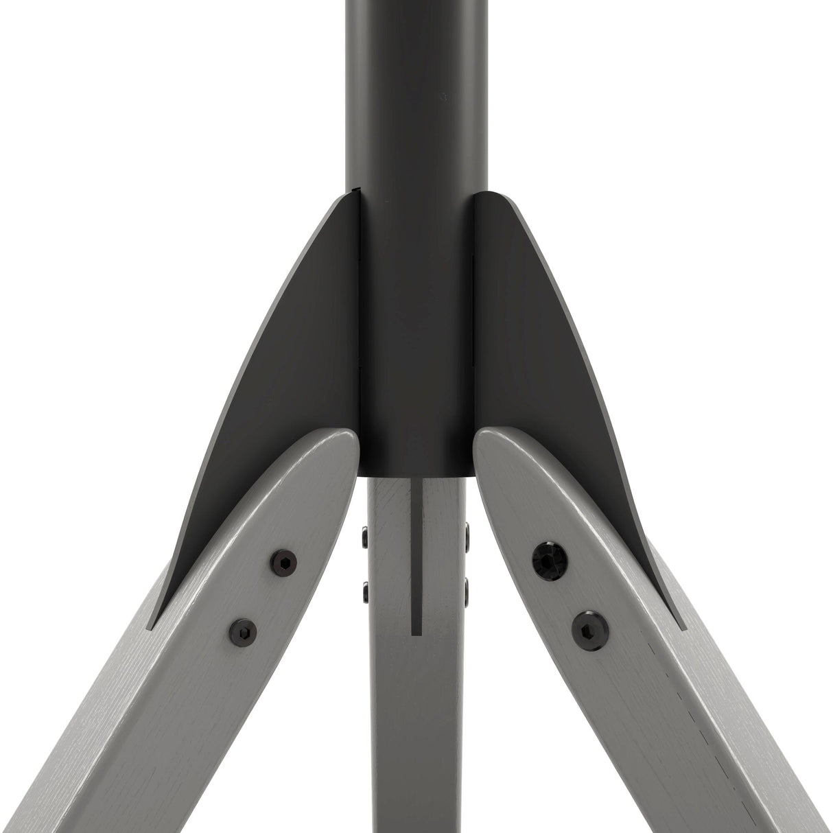 AVF Hoxton Sound Freestanding Tripod Grey TV Stand with Soundbar Bracket