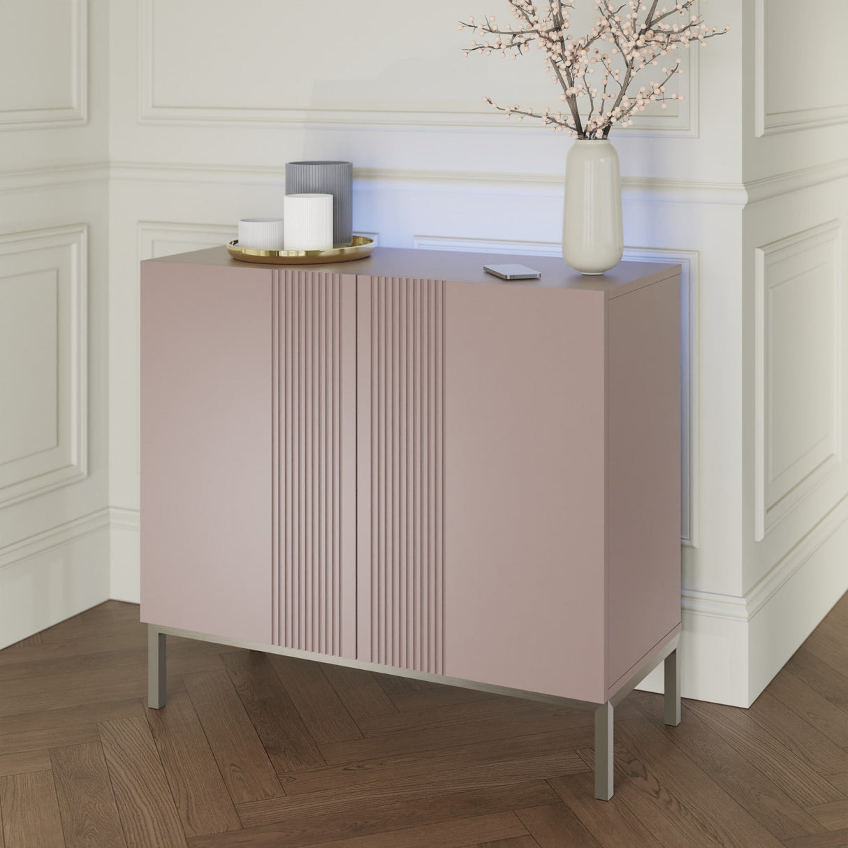 Frank Olsen Iona Mulberry Small Sideboard with Mood Lighting