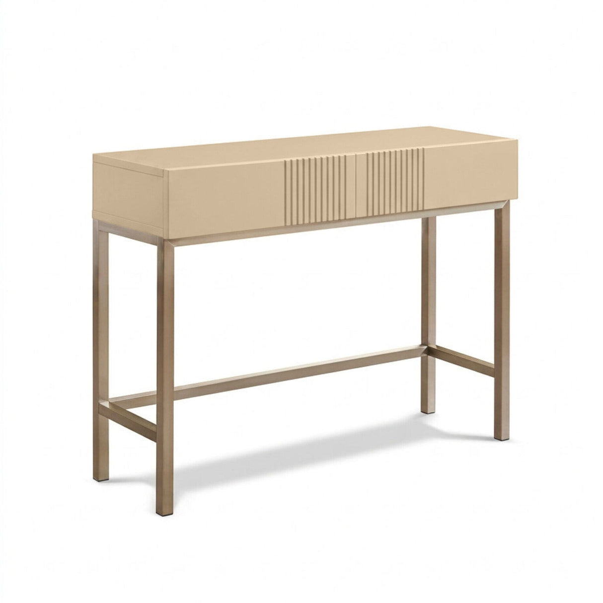 Frank Olsen Iona Natural Stone Console Table with Mood Lighting