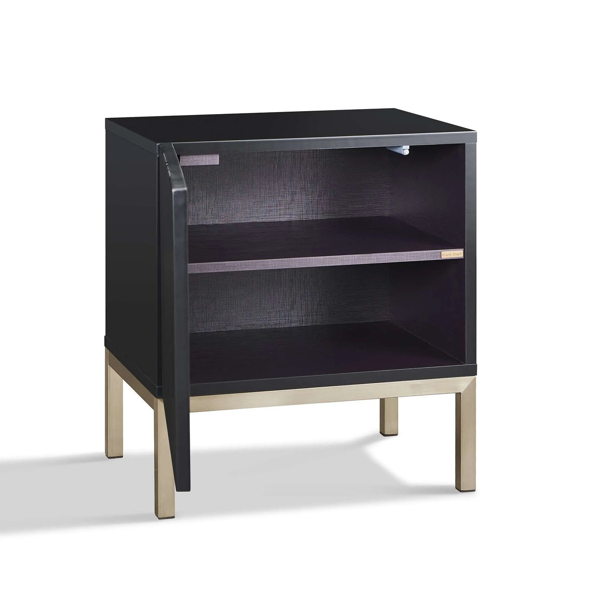 Frank Olsen Iona Black Lamp Table with Mood Lighting