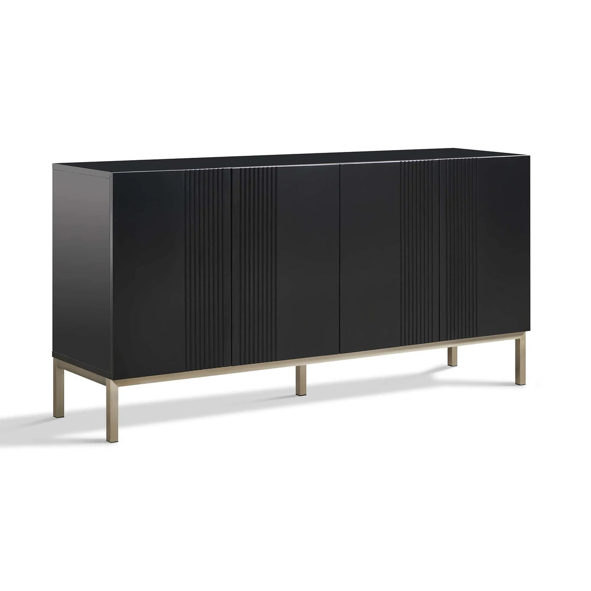 Frank Olsen Iona Black Sideboard with Mood Lighting