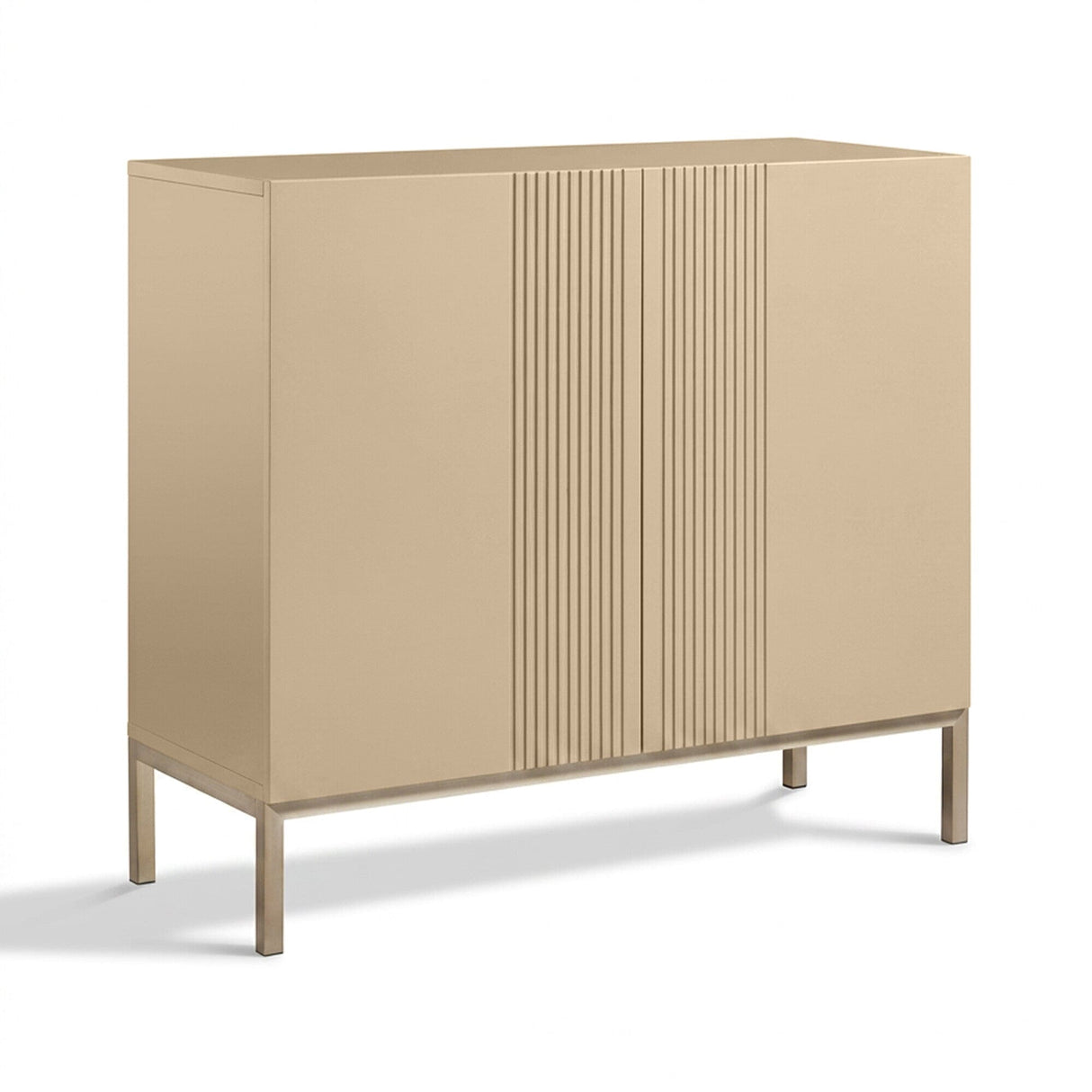 Frank Olsen Iona Natural Stone Tall Sideboard with Mood Lighting