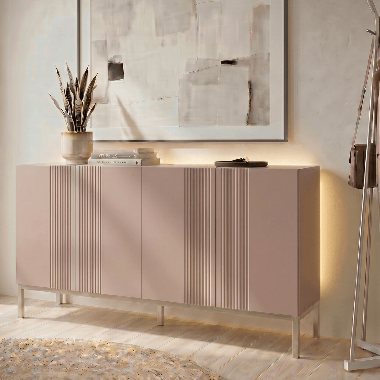 Frank Olsen Iona Mulberry Sideboard with Mood Lighting
