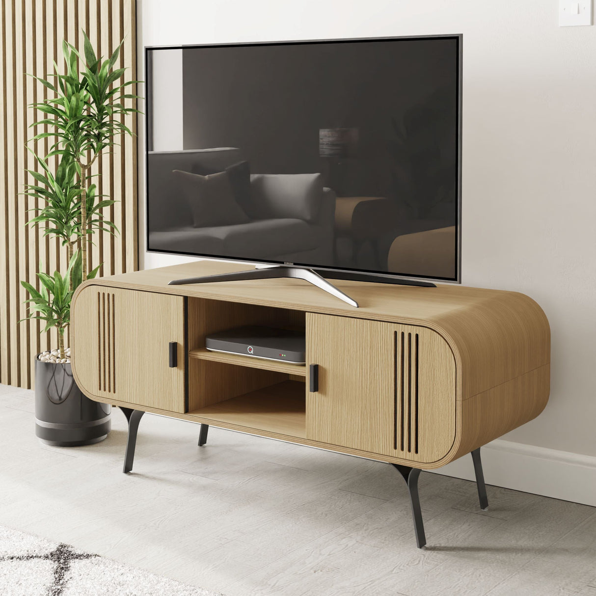 Jual Milano JF101 Oak TV Stand