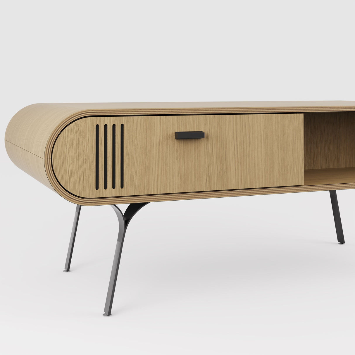 Jual Milano JF102 Oak Coffee Table