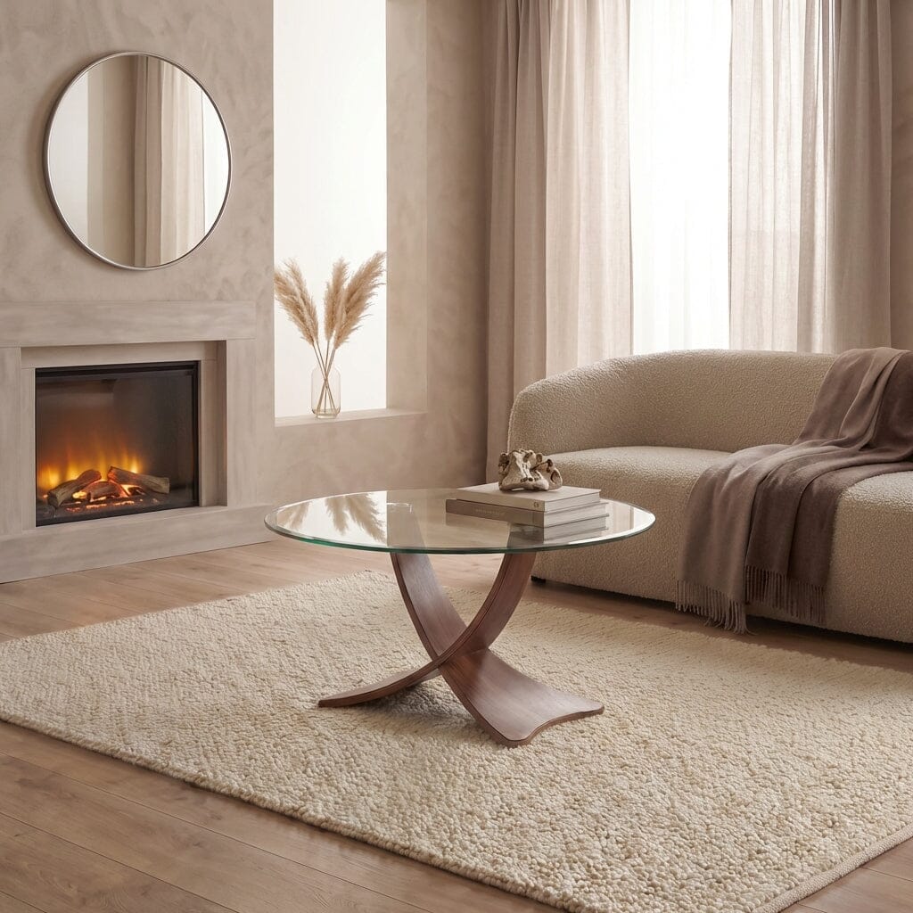 Jual Siena Walnut Coffee Table (JF308)