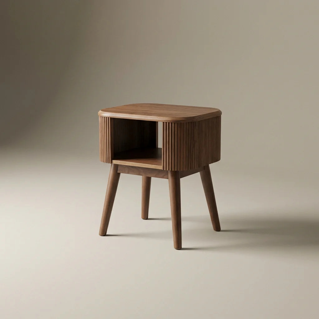 Jual JF815 Oslo Walnut Lamp Table