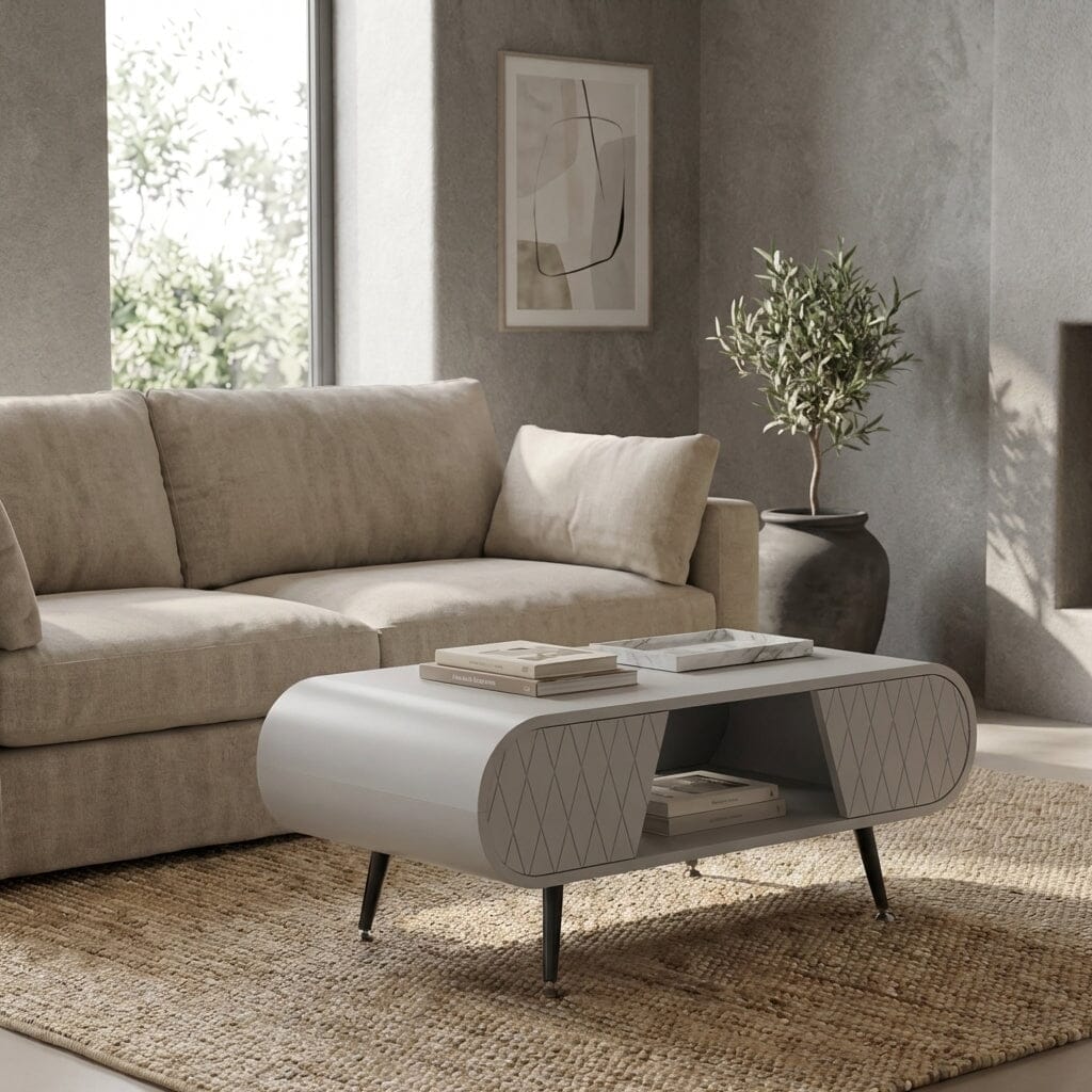 Jual Astana Grey Coffee Table (JF911 Grey)