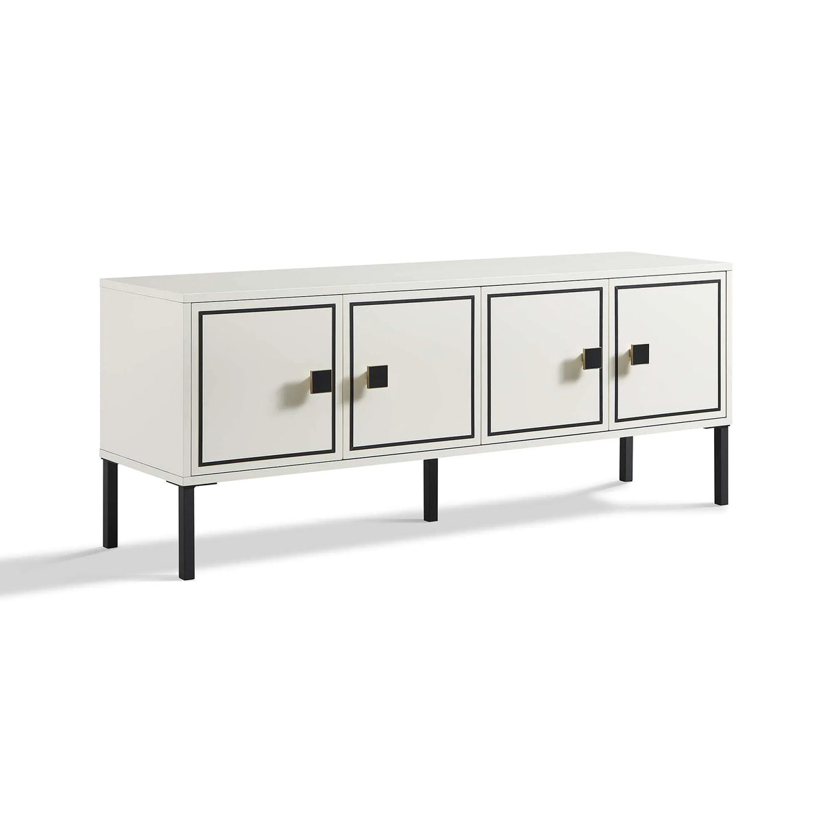 Frank Olsen Mia Large White TV Stand