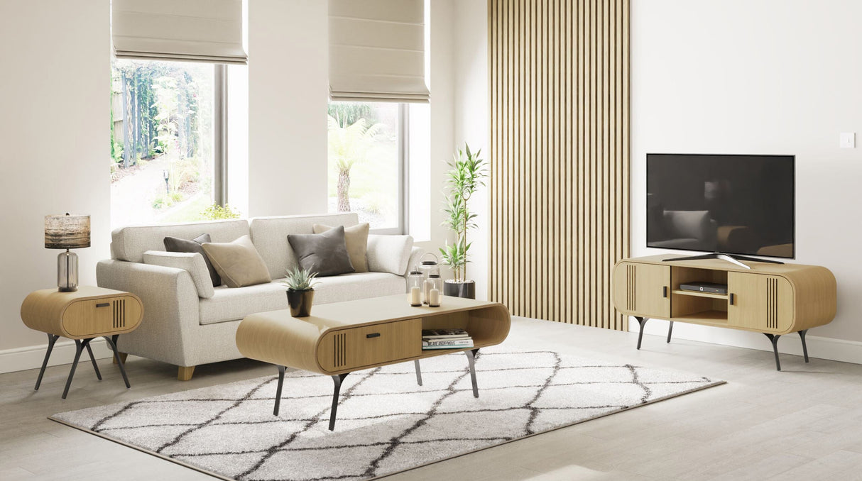 Jual Milano JF101 Oak TV Stand