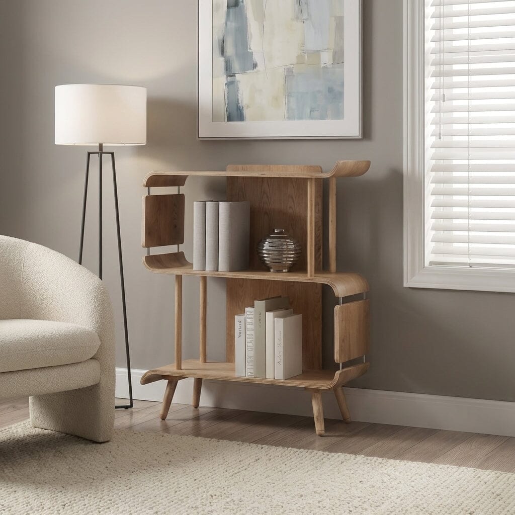 Jual San Francisco PC611 Oak Bookcase