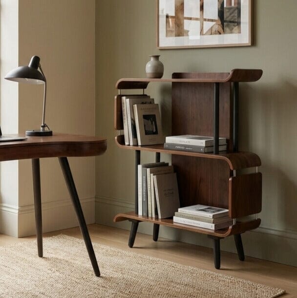 Jual Vienna PC611 Walnut Bookcase