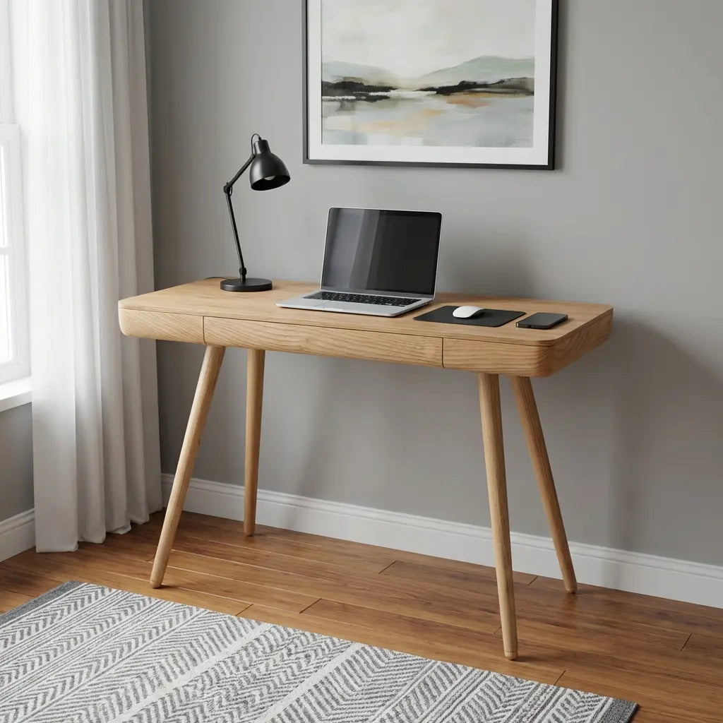 Jual San Francisco 1100mm Wide Oak Desk (PC713)