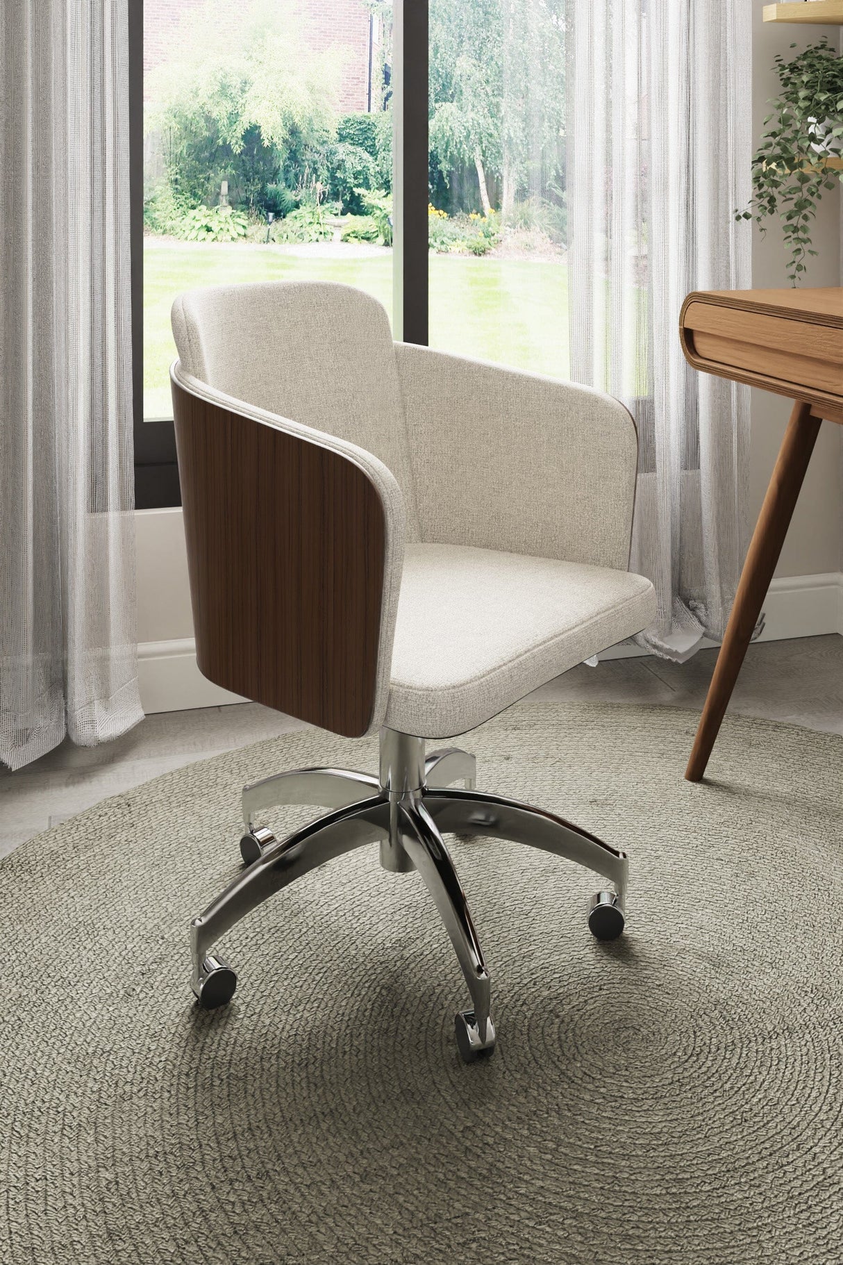 Jual San Francisco PC812 Office Chair in Walnut