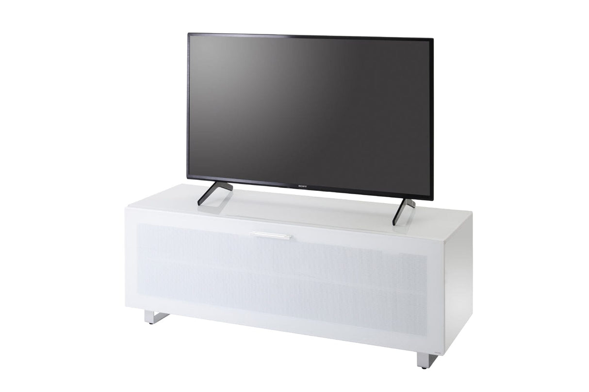 TTAP Sorrento Gloss White 120cm Wide TV Cabinet (SOR-1200-WHT)