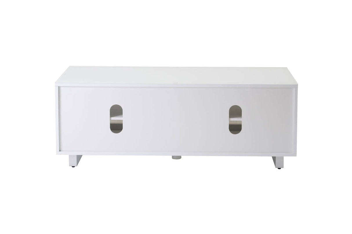 TTAP Sorrento Gloss White 120cm Wide TV Cabinet (SOR-1200-WHT)