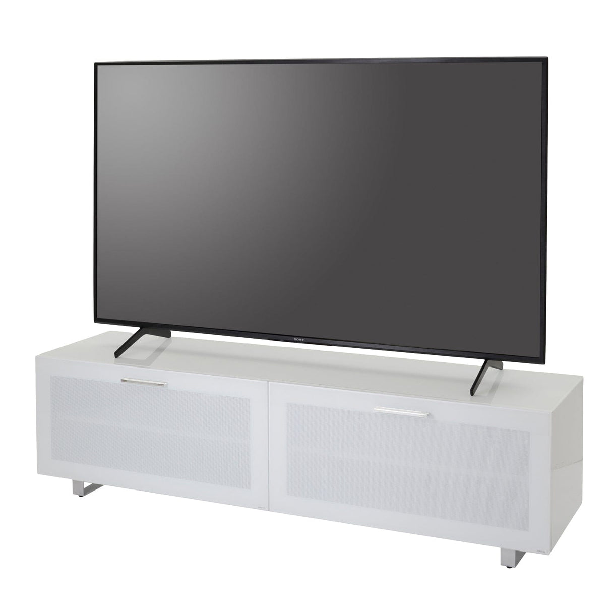 TTAP Sorrento Gloss White 160cm Wide TV Cabinet (SOR-1600-WHT)