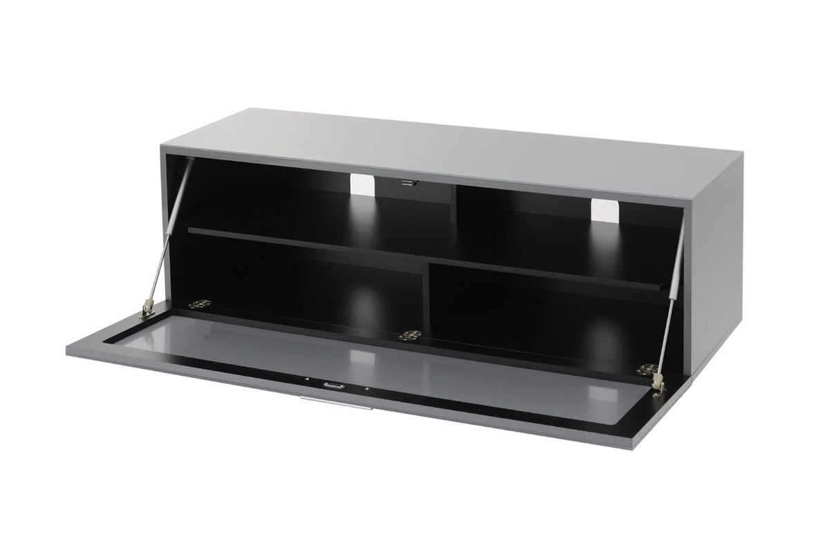 TTAP Sorrento Gloss Grey 120cm Wide TV Cabinet (SOR-1200-GRY)